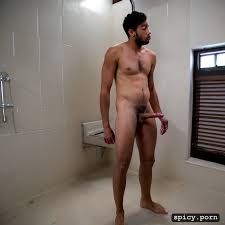 Image of man without cloths and big dick standing in an empty place -spicy. porn