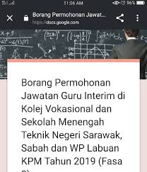 Permohonan boleh dibuat secara online dengan mengisi borang permohonan di portal myinterim. Pengalaman Interview Sebagai Guru Interim