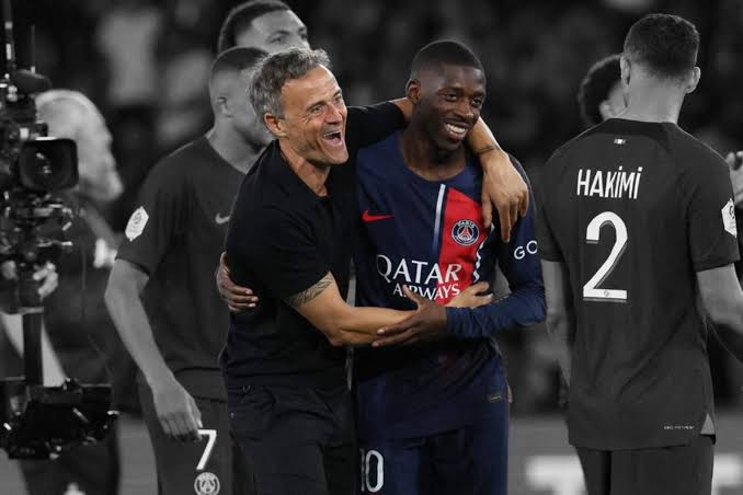 Luis Enrique Uses Dembélé to Fish at Barça: 'The Photo Is a Message for...'