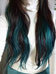 With l'oréal feria hair color, what you see is the shimmer. Teal Green Hair