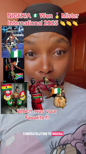 Mr South Africa International Finalist 2025