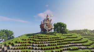 Do you mean like the shading or something else? Minecraft Howl S Moving Castle Inspired Build Album On Imgur