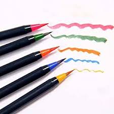 Amteker Pinselstifte Aquarell 24 1 Brush Pen Set Handlettering Stifte Set Manga Zeichnen Stifte Kalligraphie S In 2020 Kalligraphie Set Wenn Du Mal Buch Stifte Set