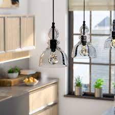 Choose from temple & webster's extensive range of beautiful pendant lights including innovative concrete pendant lights and stylish glass. Ebern Designs Yarger 1 Light Single Dome Pendant Reviews Wayfair