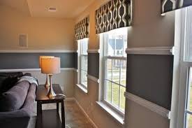 Chair rail represents the molding that caps the top of the pedestal. Double Chair Rail Paint Interesting Never Thought Of This Comfy Living Room Furniture Accent Chairs For Living Room Chair Rail