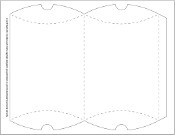 Download Welcome To Paper Zen Cecelia Louie Free Pillow Box Template For Protecting Quilling Cards