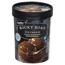 Add this product to my list of favorites. Signature Select Ice Cream Rocky Road 1 50 Quart Randalls