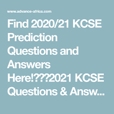 Paper 1 predicted questions kcse epub ms word practical exam paper. Find 2020 21 Kcse Prediction Questions And Answers Here 2021 Kcse Questions Answers All Subjec This Or That Questions Question Paper Question And Answer