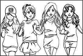 Also, it ranges from simpler to more complicated ones. Friendship Girls Friendship Two Bff Coloring Pages Novocom Top