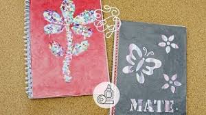 Descarga los mejores diseños de caratulas para cuadernos fáciles y bonitos para niños, niñas de nivel inicial, primaria, secundaria a mano. Decoracion Linda Para Tus Cuadernos Craftingeek Youtube