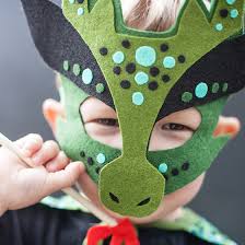 Our incredible lowest price guarantee ensures you'll get exceptional value when you shop for halloween or other occasions. Homemade Halloween Costume No Sew Dragon Mask