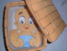 Cestinho Moises Pote De Sorvete