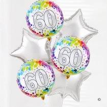 Order & send birthday flowers with a funky helium balloon for uk wide delivery. 60th Birthday Flowers 60th Birthday Gifts Sixtieth Birthday Flowers