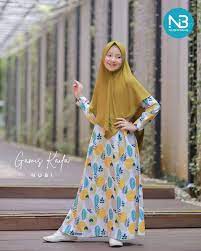 Busana muslim anak terbaru, imut dan lucu untuk lebaran atau ramadhan. Gamis Anak Remaja Baju Muslim Anak Perempuan Syari Serbada Com