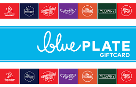 Please keep all cash receipts for points to be added after you have left the restaurant. Gift Cards Blue Plate Restaurant Company