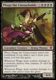 Phage The Untouchable Conspiracy Magic The Gathering Magic The Gathering Cards The Gathering