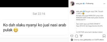 Ok lah, kalau nak tau lebih lanjut tentang album dan majlis perlancaran layari www.milajirinmusic.webs.com. Apa Salah Saya Jual Nasi Arab Saya Ikhlas Berniaga Kerana Allah Mila Jirin Mingguan Wanita