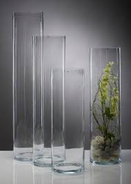 Glasvase Vase Glas Blumenvase Bodenvase Zylinder Gross 75 Cm Online Kaufen Bei Woonio Vase Glas Bodenvasen Glasvase
