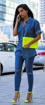 Epingle Sur Chaussures A Talon Jaunes