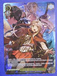 Signed Weiss Schwarz Anime Sword Art Online 10th SAO/S100-020SEC SEC FOIL |  eBay