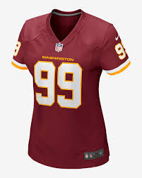 Add to favorites wft washington football team the cowboys smell like my diaper cute baby shower gift bodysuit campusoriginals 5 out of 5 stars (95. Nfl Washington Football Team Chase Young Women S Game Football Jersey Nike Com
