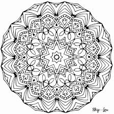 Those suggested here are of various styles and levels of difficulty, ranging from easy to complex ! Color Your Stress Away With Mandala Coloring Pages Skip To My Lou