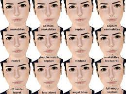 Different Types Of Facial Piercings Facial Piercings Face Piercings Types Of Facials