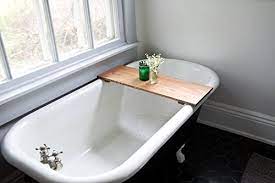 Holding candles, a book, or a steaming cup of tea, the caddy will. Wooden Bath Tray Top Luxurious Wood Caddies For Relaxing Baths