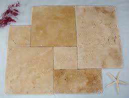 French Style Travertine Tile Layout French Country Bathroom Flooring Travertine Tile