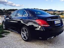 Profile Arriere Classe C Pack Amg Noir Mercedes Car Bmw