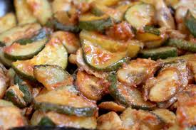 Meaty, earthy mushrooms and fresh green zucchini are a heavenly matchup in this simple but totally satisfying quiche. Italian Style Zucchini And Mushrooms Christina S Cucina