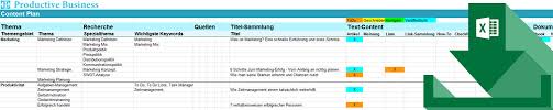 Jede datei verfügt über zwei identische tabellen. Content Plan Tabelle Kostenlos Herunterladen Und Inhalte Aufbauen