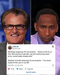 Fans were not impressed with Stephen A. Smith's coverage of last night's  NBA Draft. 😭