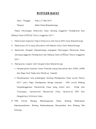 Mudah & terdokumentasi flexibel informatif. Notulen Rapat