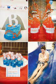 At hostess with the mostess, we work really hard on our custom sponsored parties & are so glad that you love it and could be inspired by it! Splish Splash Creative Pool Party First Birthday Hostess With The Mostess