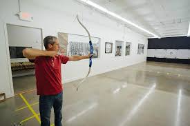 What about at higher levels? Shooting At Our Indoor Archery Range Picture Of Central Coast Archery San Luis Obispo Tripadvisor