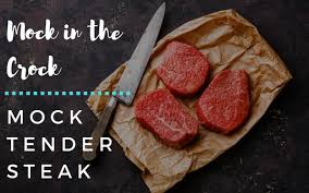 Arrange steaks in slightly overlapping layer. Beef Chuck Mock Tender Recipes