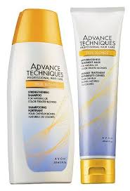 Avon Advance Techniques True Blonde Products Avon Sampuan Sarisin Sac