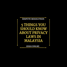The personal data protection act 2010 (pdpa) came into force in 2013 and regulates the the personal data protection (transfer of personal data to places outside malaysia) order 2017 has not been finalised to date. 5 Things To Know About Privacy Laws In Malaysia Donovan Ho