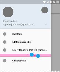 Navigation Drawer Patterns Material Design Guidelines Material Design Design Guidelines Open Source Code