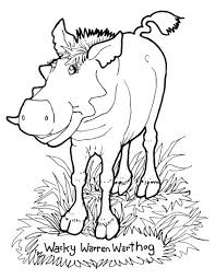 Maybe you would like to learn more about one of these? Warthog Coloring Page Bagel Island Creations