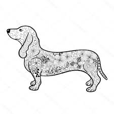 Dachshund Coloring Pages Printable In 2020 Dachshund Colors Animal Coloring Pages Dachshund