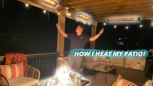 Patio doors are especially susceptible to this freezing as they are often subject to an unprotected onslaught of cold weather. Best Way To Heat A Patio Whats Better Gas Or Electric Heaters Youtube