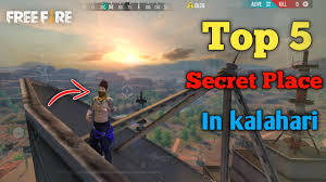 Top 15 free cup #12. Top 5 Secret Place In Kalahari Map Free Fire Top 5 Hidden Place In Kalahari Hiding Places Youtube