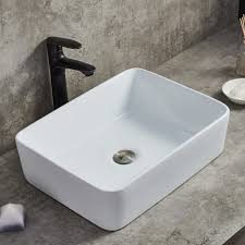 Low to high sort by price: Ufaucet Modern Porcelain Above Counter White Ceramic Bathroom Vessel Sink Buy Online At Best Price In Ksa Souq Is Now Amazon Sa Diy Tools