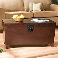Maybe you would like to learn more about one of these? Amazon Com Danville Trunk Coffee Table With Lift Top Espresso Home Furniture Organizer Set Sleek And Functional Living Room Centerpiece In Contemporary Style And Usefulness Has Wooden Trunk Storage Unit That Helps You Organize Your