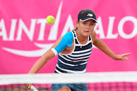 Le Telegramme Tennis Open 35 De Saint Malo Burel Battue D Entree