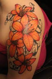 55 Awesome Lily Tattoo Designs Cuded Tiger Lily Tattoos Lily Flower Tattoos Lily Tattoo Design