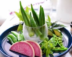夏野菜のバーニャカウダの画像