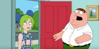 Peter Griffin At The Door / 